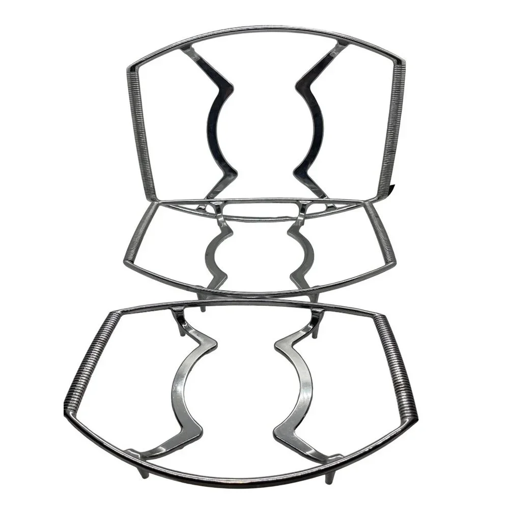 Vtg. Set of 3 Corning Ware Casserole Serving Cradles P10-M1,P11-2-1/2, P11-M-1